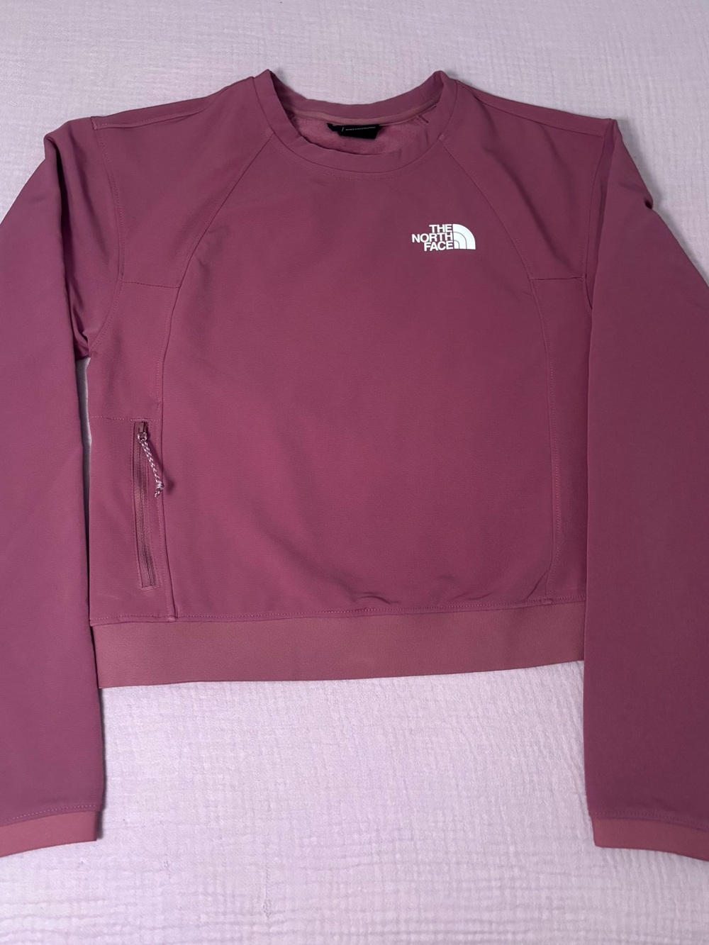 The North Face Women's Crew Sweatshirt in Dusty Rose size small